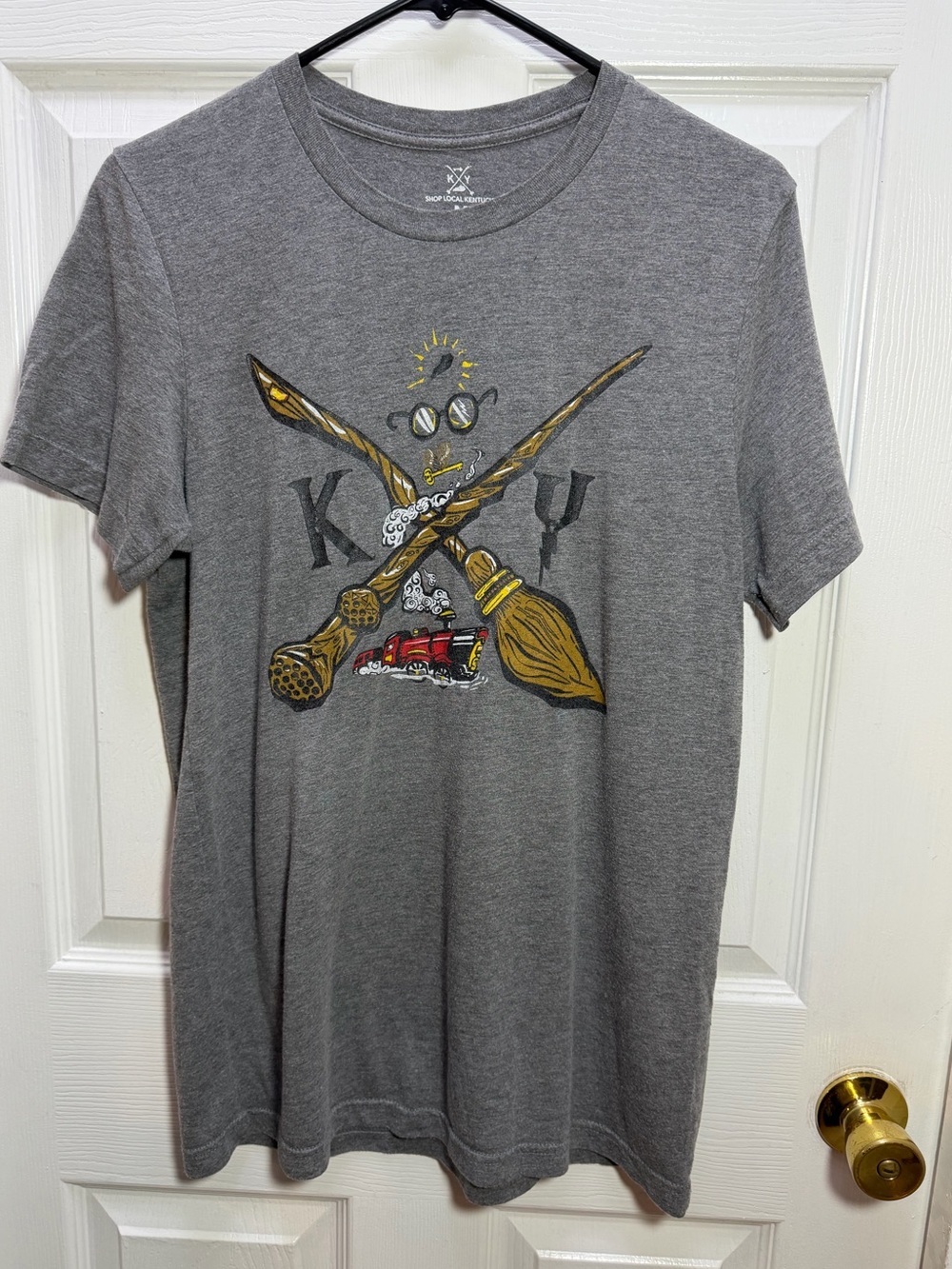 Kentucky and Harry Potter Shop Local KY Medium Tee
